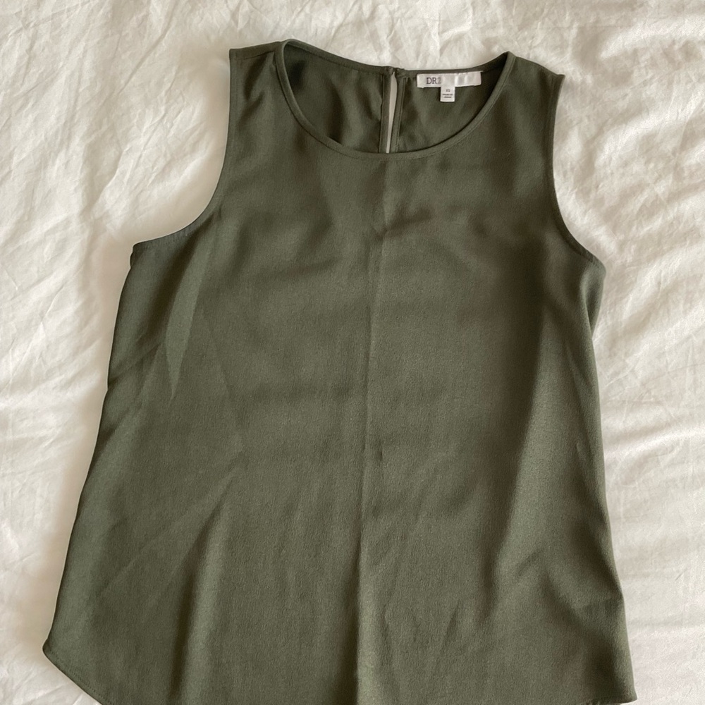 DR2 Forest Green Tank Top - Business Casual